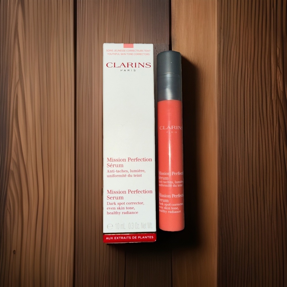 Clarins Mission Perfection Serum .3oz/10ml New In Box‎ Dark Spot Corrector